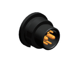 Electric Bike 6 Pin Ac Charger End Connector