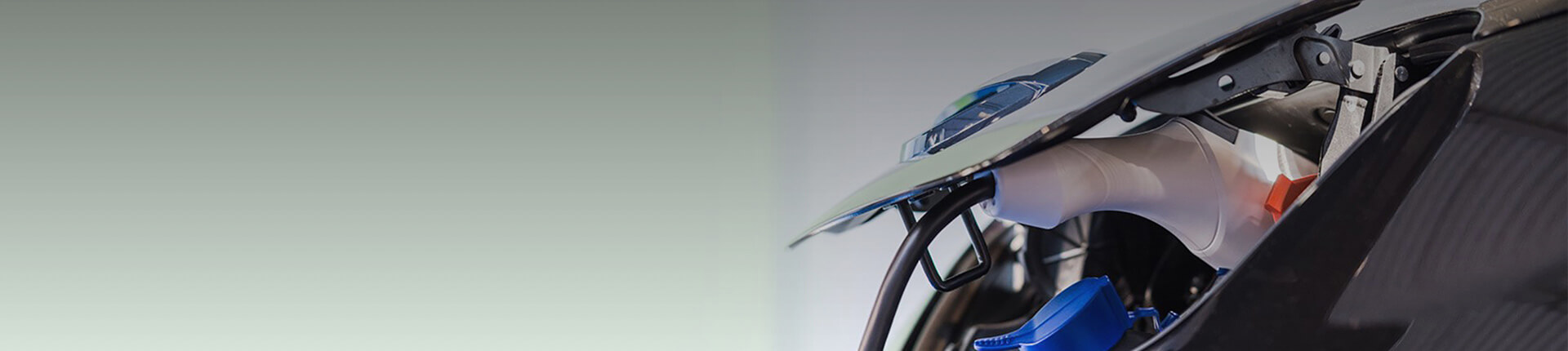 Electric car connector-banner