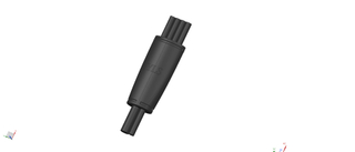 Motorcycle Rubber Cable 100v Power Splitter