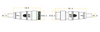 Waterproof Connector Motor Cable For Ebike