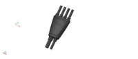 E-bike Nylon Waterproof Power Splitter