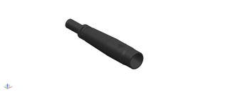 Black Anti-sparking Power Connector For Military