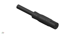 Low Frequency Gold-plated Copper Alloy Connector Motor Cable